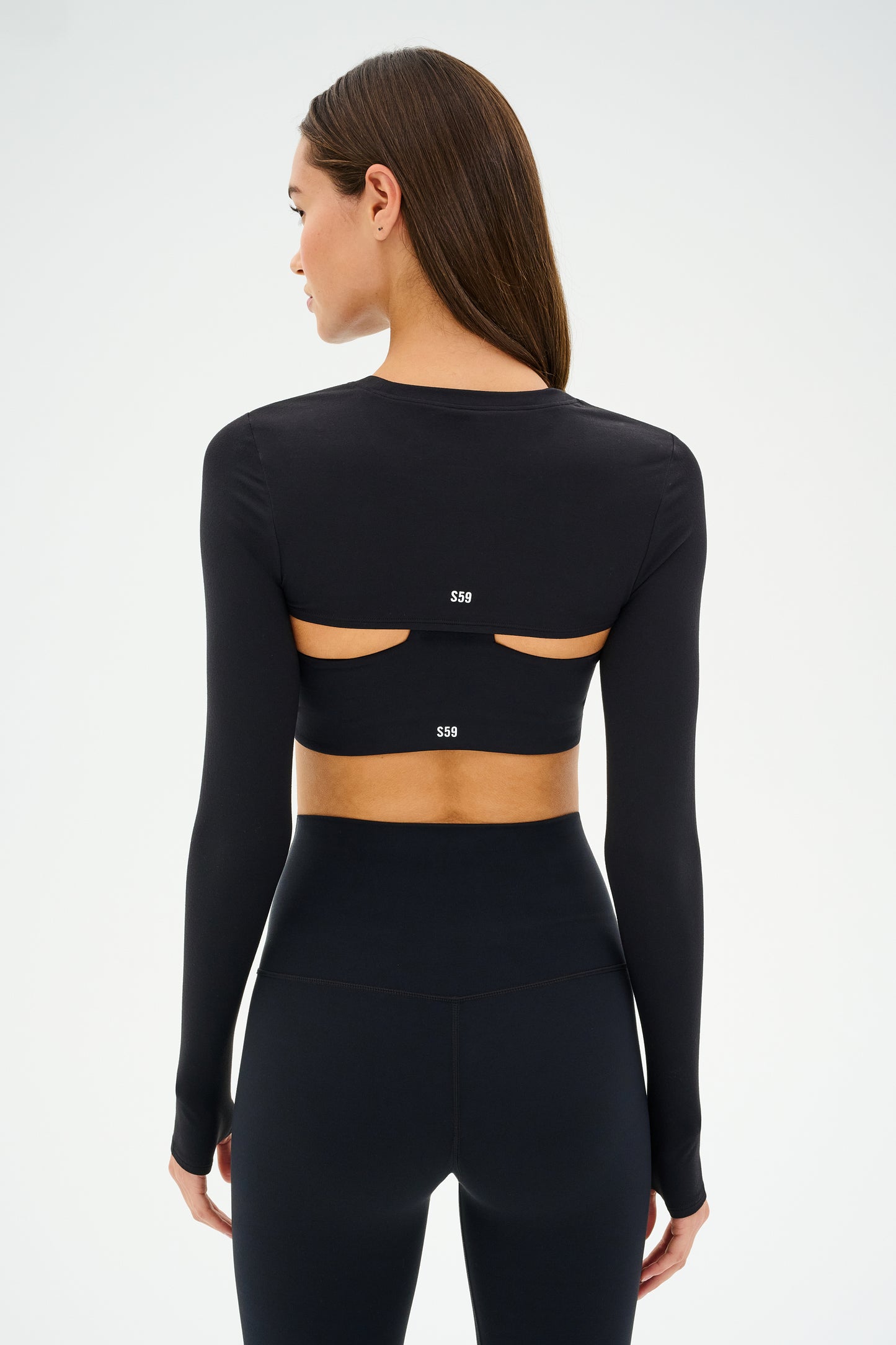 Amelia Airweight Lite Shrug - Black