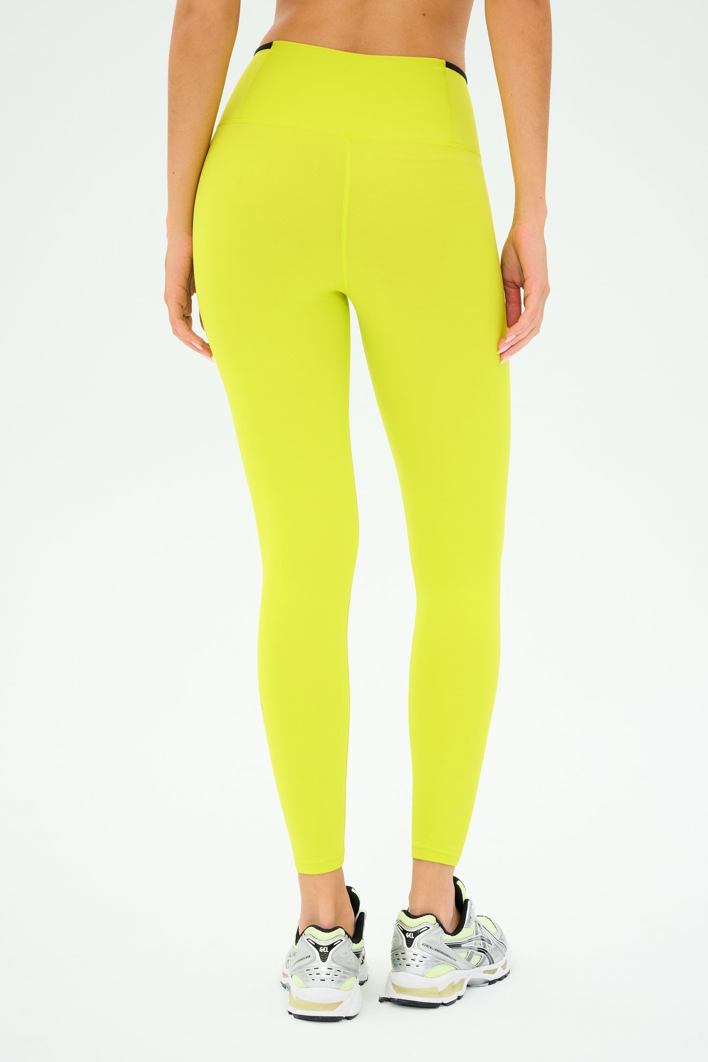 Easton Rigor High Waist 7/8 - Chartreuse/Black