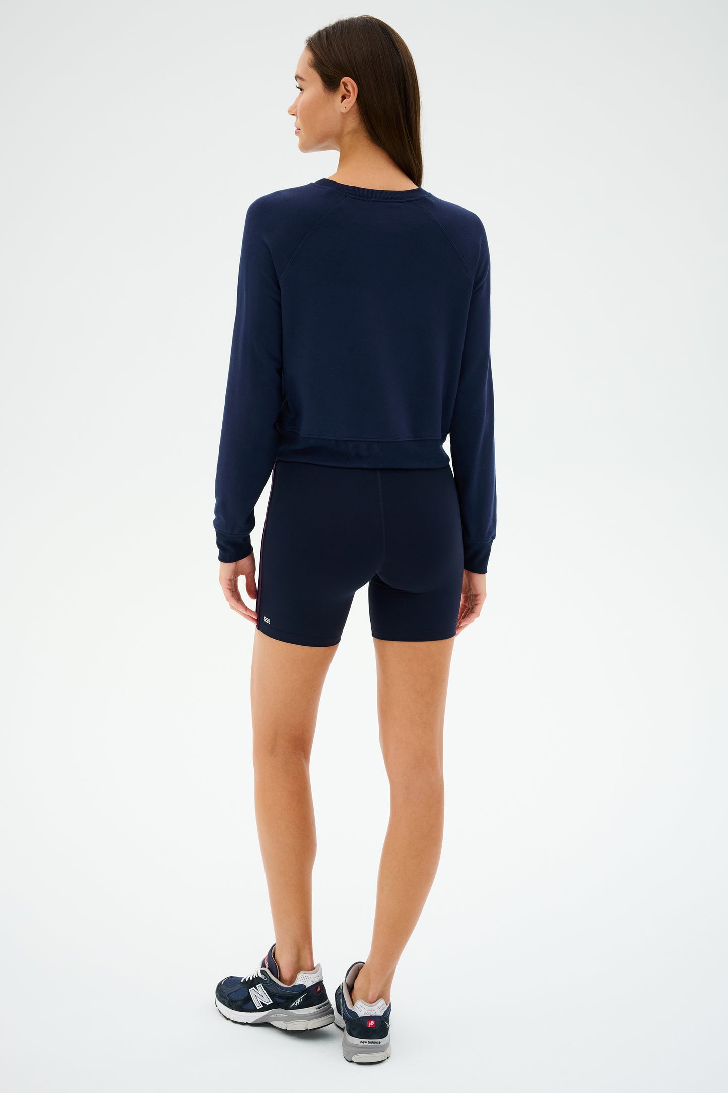 Brooks Fleece Long Sleeve Sweatshirt - Indigo