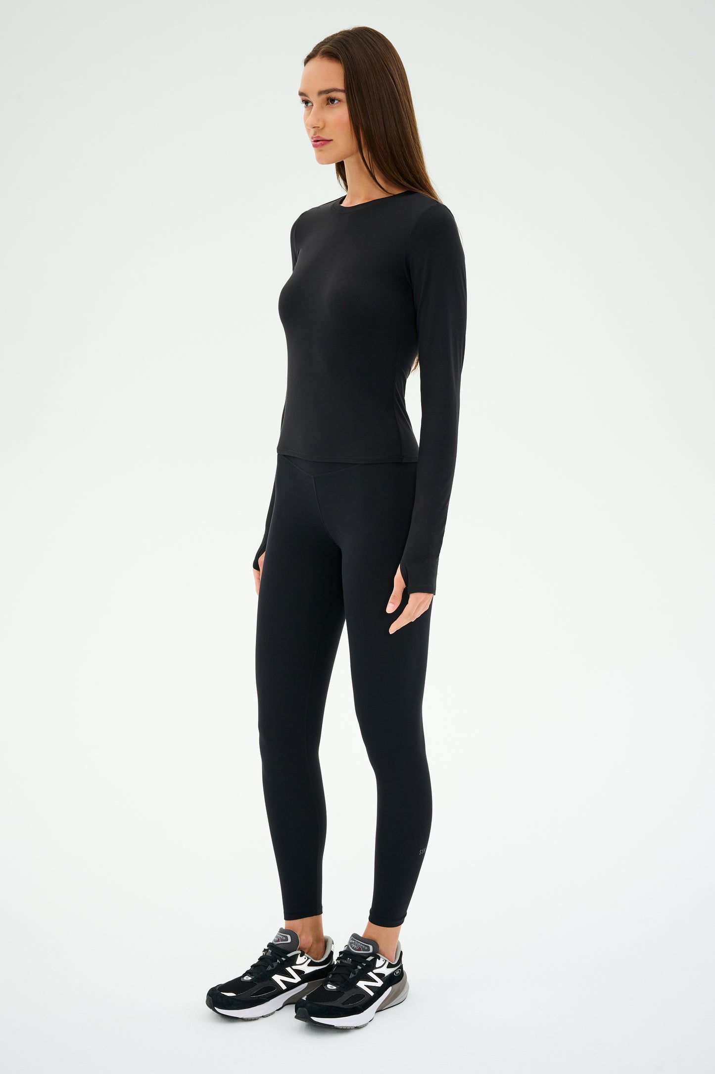 Airweight Lite LS Waist Length - Black