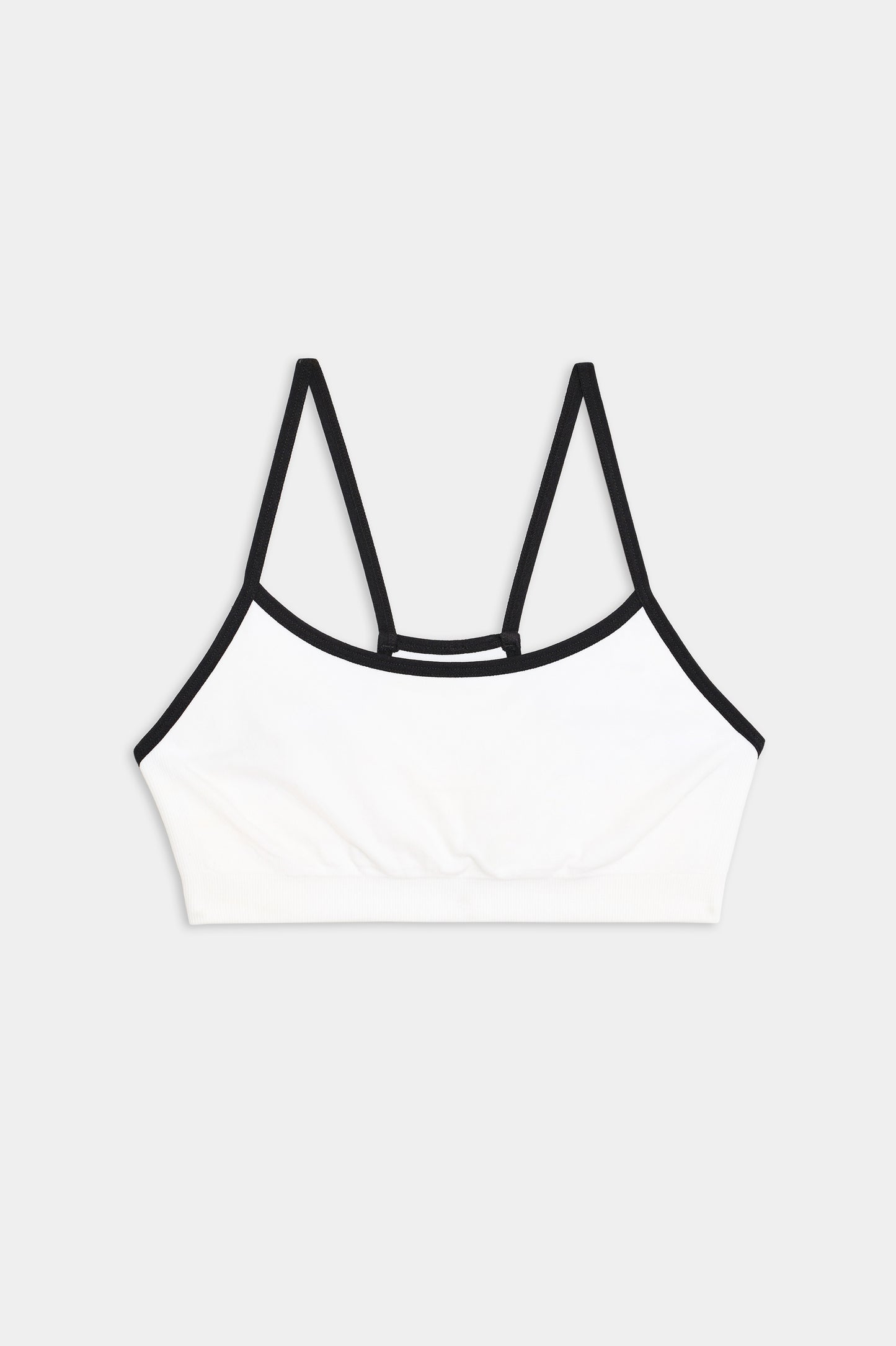 Loren Seamless Bra - White/Black