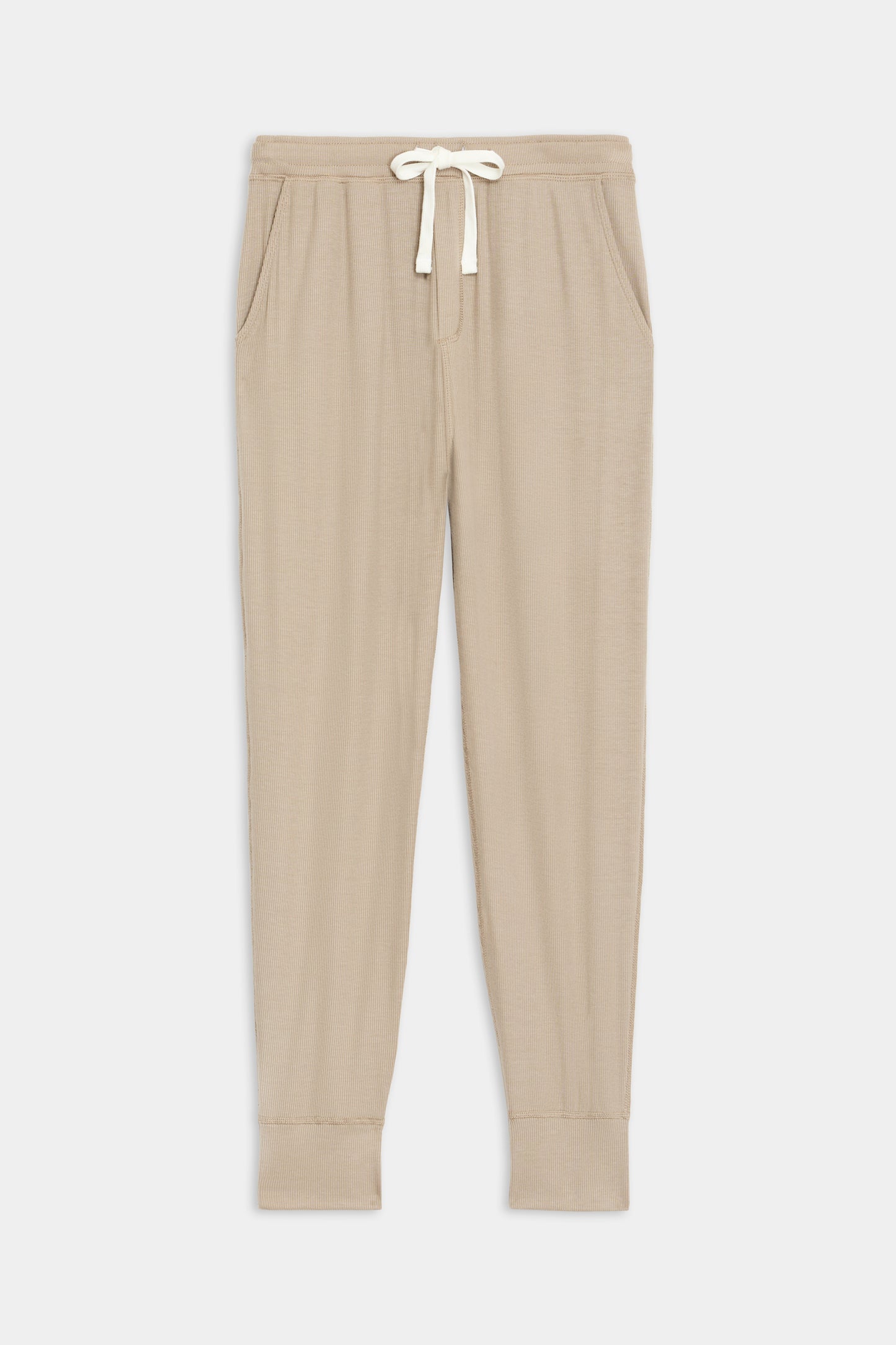 Kiki Rib 7/8 Sweatpant - Latte